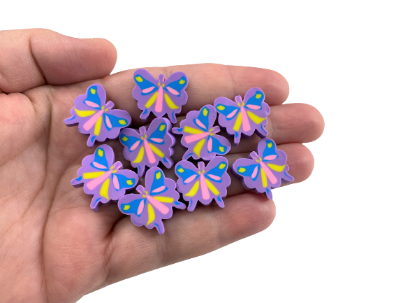 mini butterfly erasers