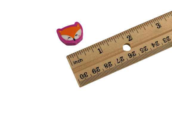 mini fox eraser