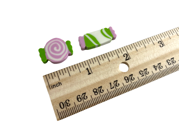 halloween candy erasers