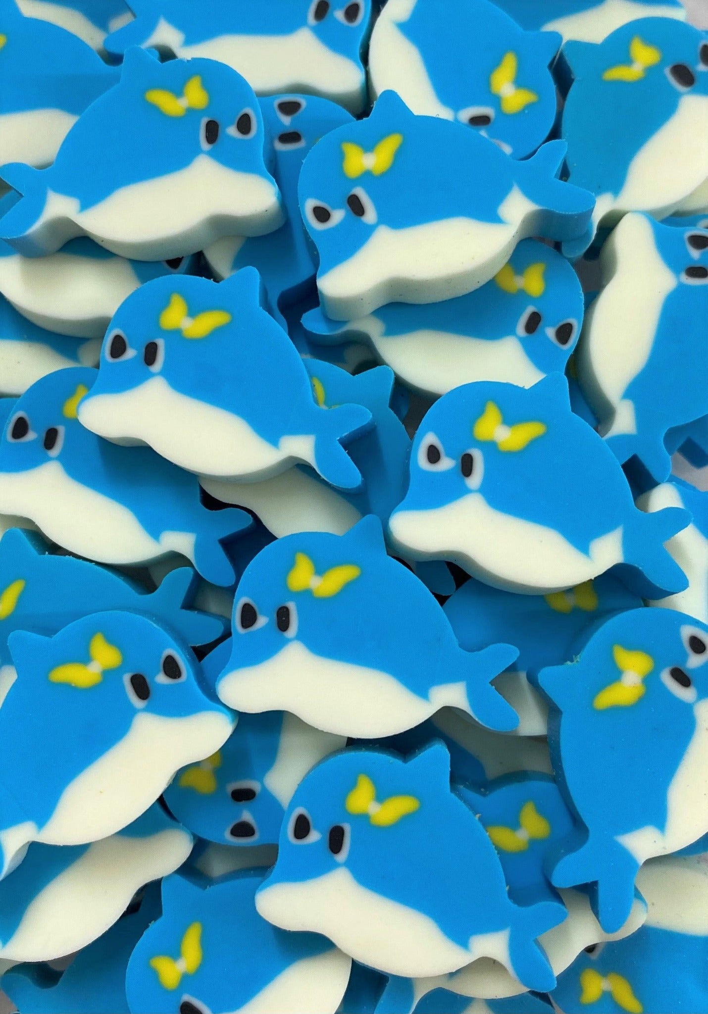 mini dolphin erasers