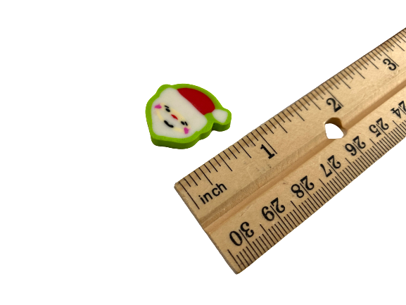 mini santa claus eraser