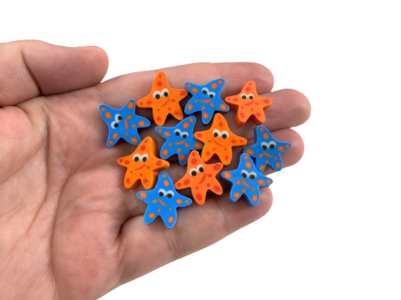 starfish erasers for kids