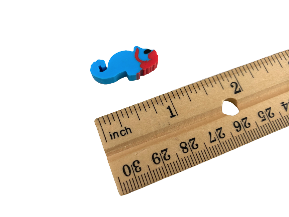 seahorse erasers