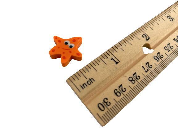 star fish erasers