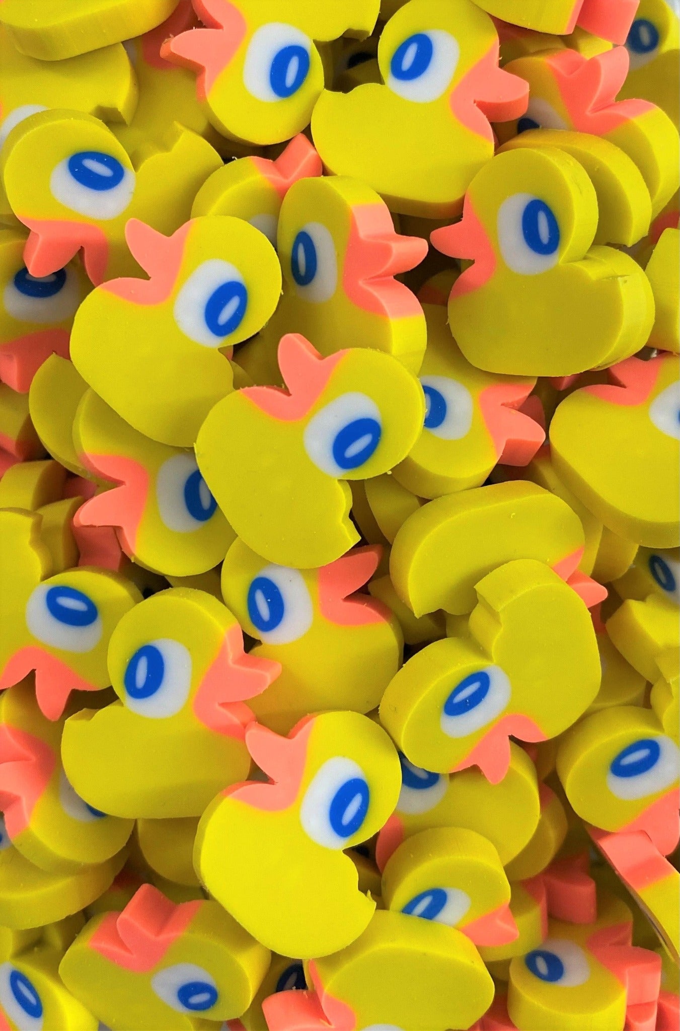 ducks mini erasers