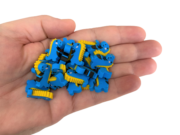 dinosaur mini erasers