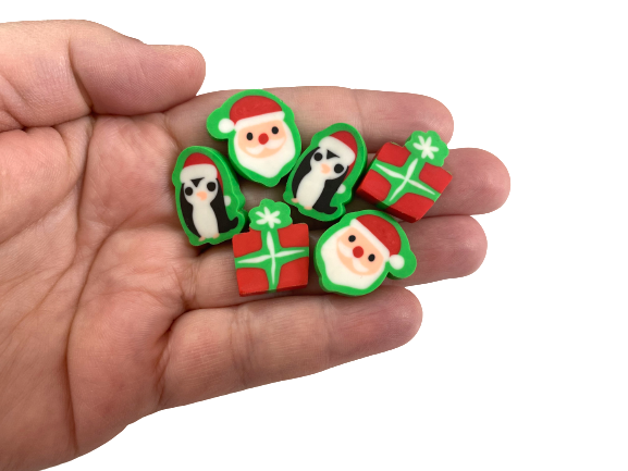 Christmas Winter Holiday Mini Erasers for kids