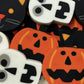 happy halloween mini erasers for kids pumpkin cat skull skeleton