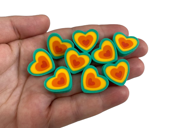 Heart Mini Erasers for Kids