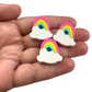 cute rainbow erasers for kids