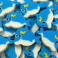 mini dolphins erasers