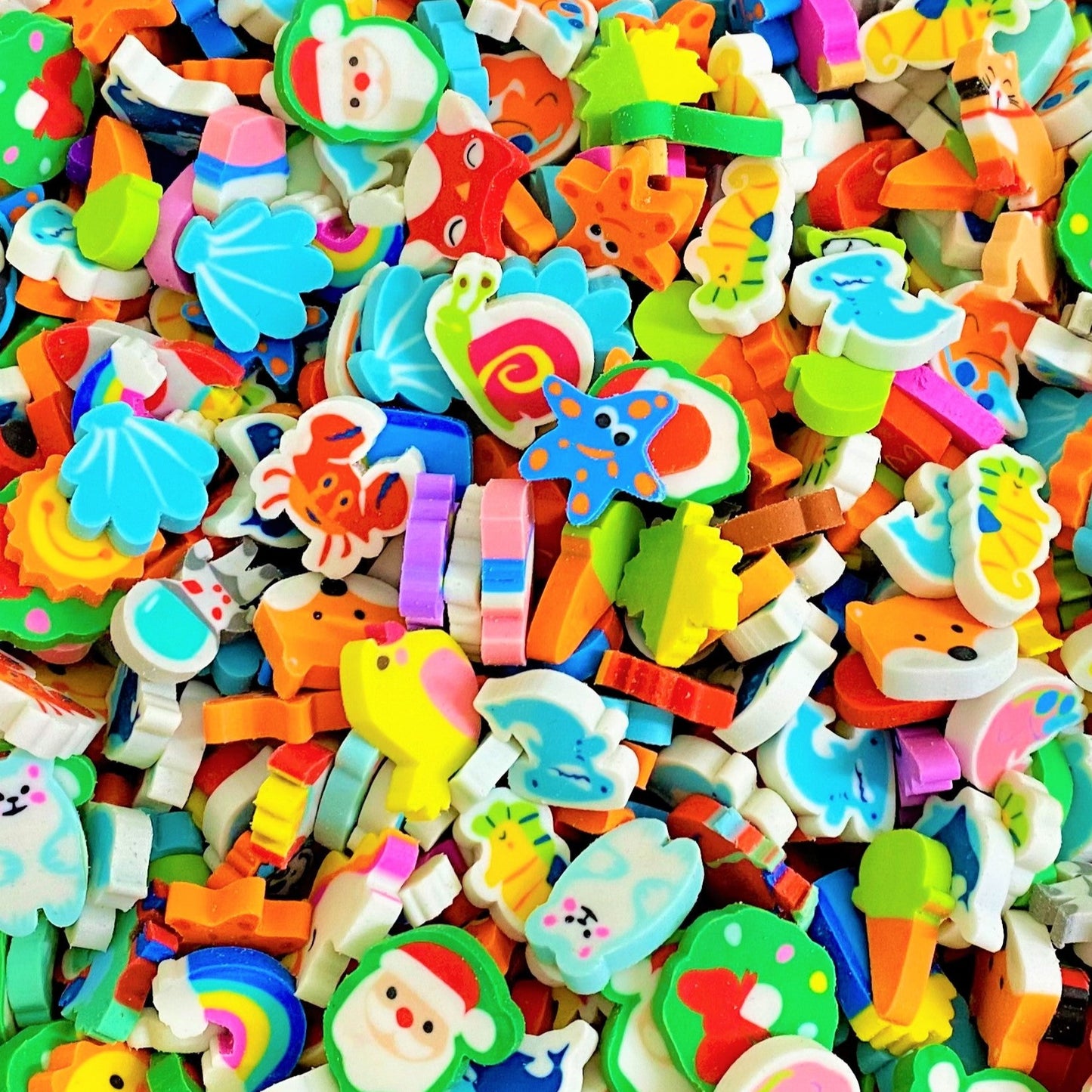 FunErasers-Mini Erasers Assorted Designs