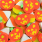 halloween candy corn pumpkin mini erasers for kids