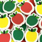 mini apple erasers for school