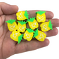 pineapple mini erasers