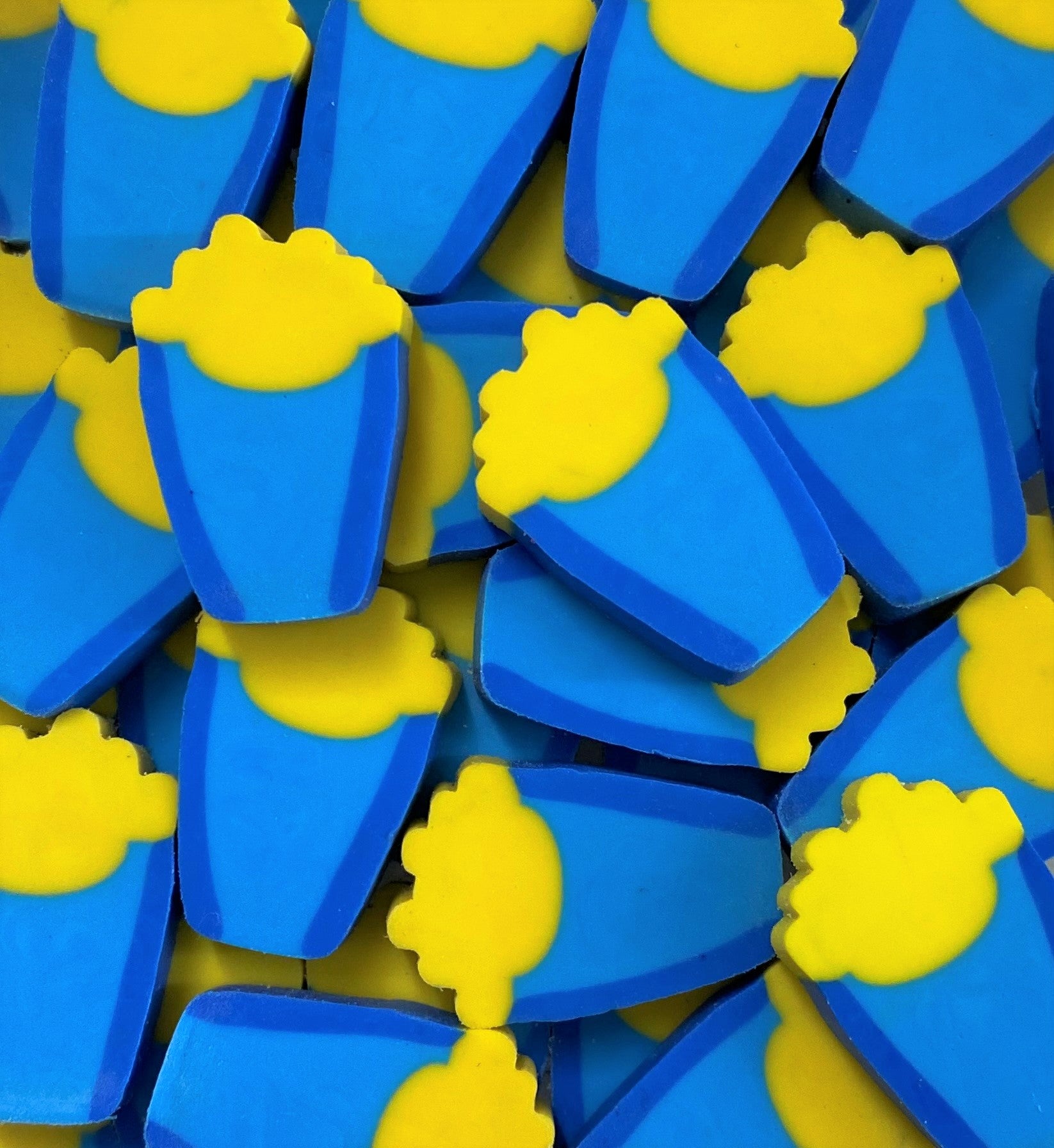 popcorn shaped erasers