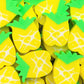 mini pineapple erasers