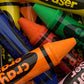 rainbow crayon erasers