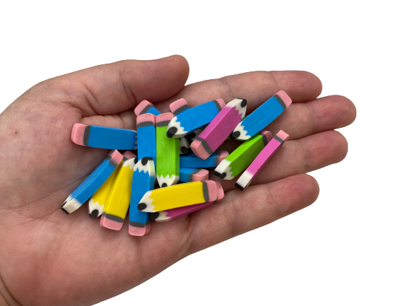 FunErasers-Pencil Mini Erasers for Kids – FUN ERASERS